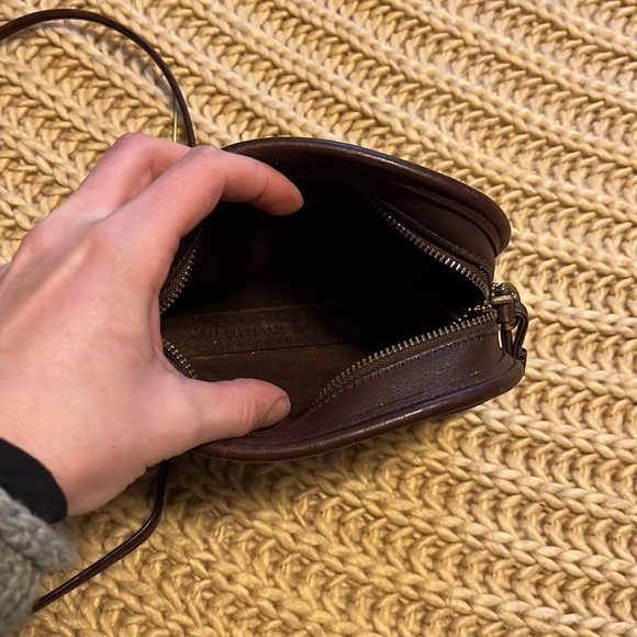 Vintage 90s Leather Coach Purse - Picture 3 of 9